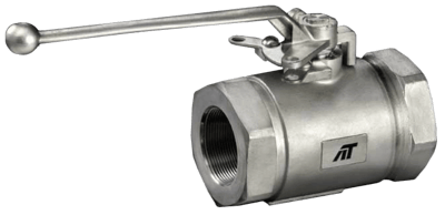 A-T Controls 2-Piece Seal Welded Ball Valves, F23/26 Series